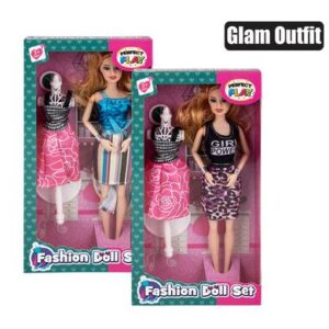 Perfect Play Fashion Doll with Glam Outfit