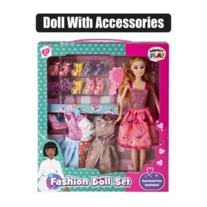 Perfect Play Fashion Doll with Dress Accessories