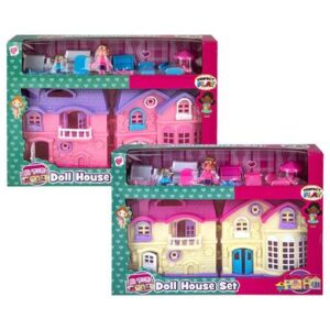 Perfect Play Doll House with Acc 28 x 21cm Play Set