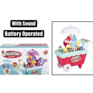 Playset Ice Cream Cart with Sound & Light