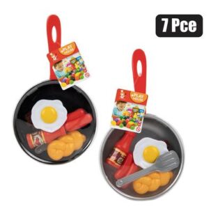 Perfect Play Pan with Food Play Set