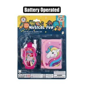Perfect Play Battery-operated Cell Phone & Wallet Set Play Set