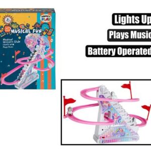 Perfect Play Playset Battery-operated Unicorn Slide