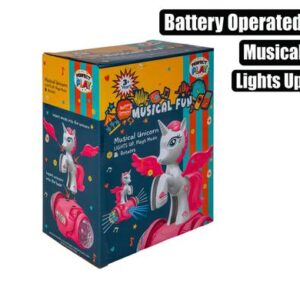 Playset Battery-operated Unicorn with Music & Lights