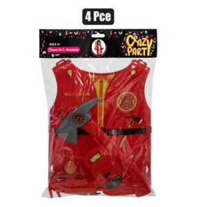 Fireman Kit 4-piece (Dress-Up)