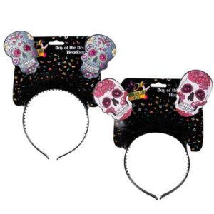 Headband Day of Dead Skulls (Dress-Up)