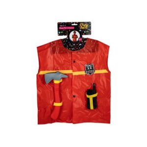 Costume Fireman & Accessories (Dress-Up)