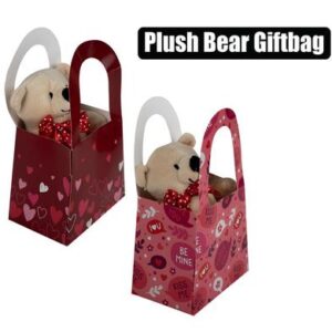 Besties Plush Bear in Giftbag 9cm Love