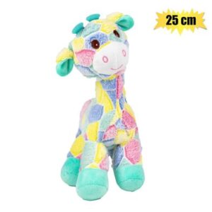 Besties Plush Wild Giraffe Colourful, 30cm