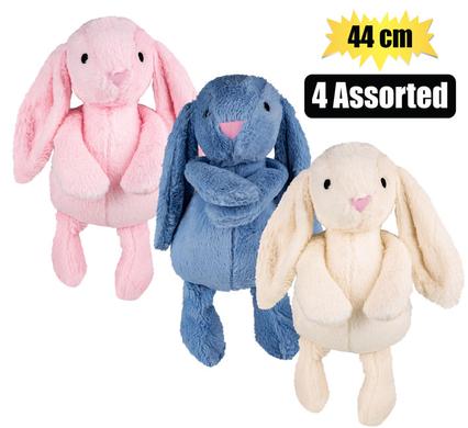 Besties Plush Bunny Floppy Ears & Pink 44cm
