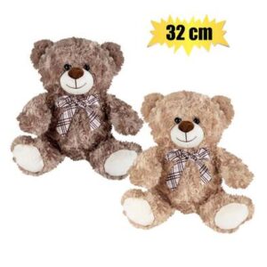 Besties Plush Bear with Ribbon 32cm Assorted