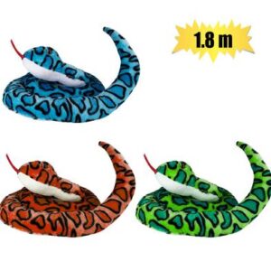 Besties Plush Snake 1.8m – Assorted