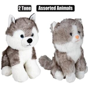 Besties Plush Two-tone Cat/dog 24cm Assorted
