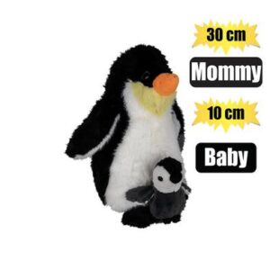 Besties Plush Penguin Mommy & Baby 30cm/ 10cm