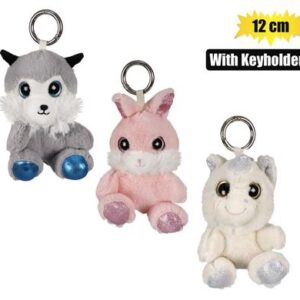 Besties Plush Animals Big Eyes 12cm – Assorted