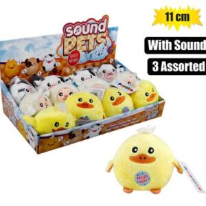 Besties Plush Animal Farm Balls with Sound 11cm