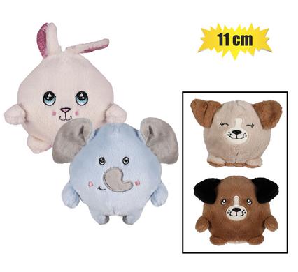 Besties Plush Novelty Animal Reversible 11cm