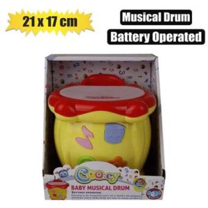 Cooey Baby Toy Educational Musical Drum Battery-operated 21 x 17cm