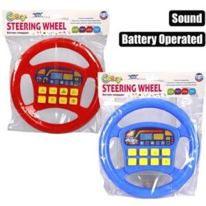 Cooey Baby Toy Educational Steering Wheel Battery-operated