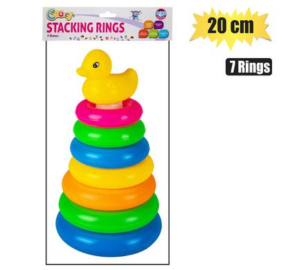 Cooey Baby Toy Educational Stacking Set 7 Rings
