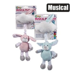 Cooey Baby Rattle Plush Musical