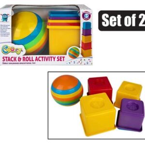 Cooey Baby Toy Educational Activity Stacking set,2-piece