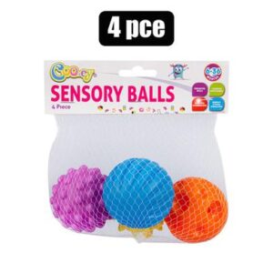 Cooey Baby Toy Educational Play/learn Sensory Ball 4-piece
