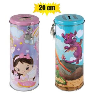 Money-bank Tin 20.5 x 7cm – Assorted