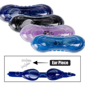 Pulse Active Swim-goggles in Case Assorted