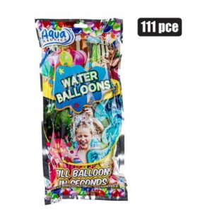 Aquanautics Water Balloons Easy Fill 111-piece