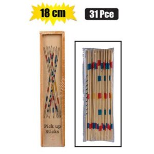 Game Wooden Pick Up Sticks 31-piece 18cm