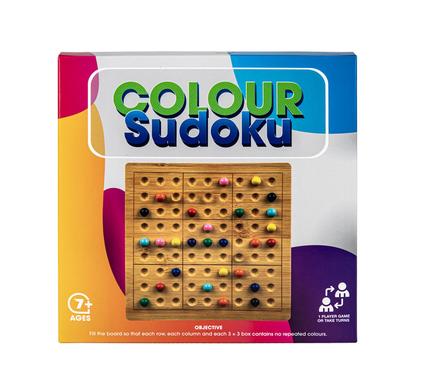 Game Wooden Colour Sudoku