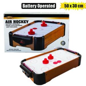 Game Tabletop Air Hockey 50 x 30 x 9cm Battery-operated
