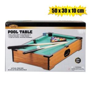 Game Tabletop Pool 50 x 30 x 10cm