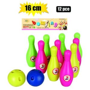 Game Bowling 16cm 12-piece