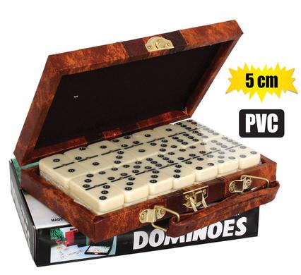 Game Dominoes 18.5 x 11.5 x 2.5cm PVC
