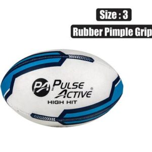 Pulse Active Ball Rugby size-3 Rubber Pimple Grip