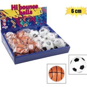 Ball Hi Bounce 6cm – Assorted