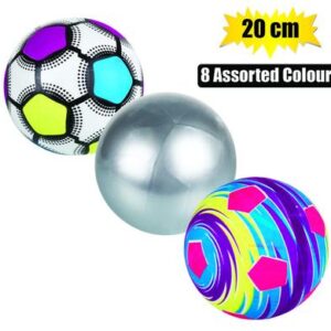 Ball Plastic 20cm Assorted
