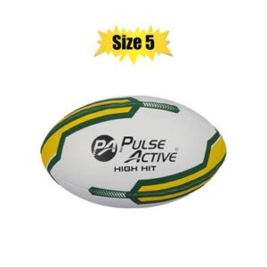 Pulse Active Ball Rugby size-5 Rubber Pimple Grip