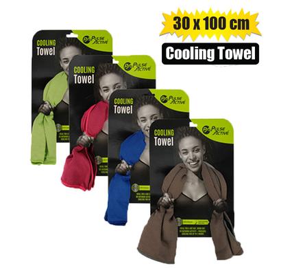 Pulse Active Fitness Towel Cooling 30 x 100cm