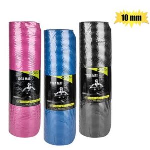 Pulse Active Fitness Yoga Mat 10mm Nbr Assorted