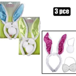 Easter Bunny Ears Tail & Bowtie 3-piece