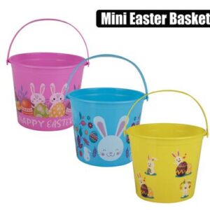 Easter Hunt Mini Plastic Basket