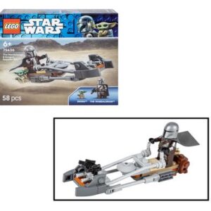 Lego 75436 the Mandalorian Grogu's Bike