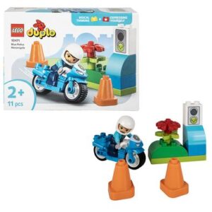 Lego 10471 Blue Police Motorcycle