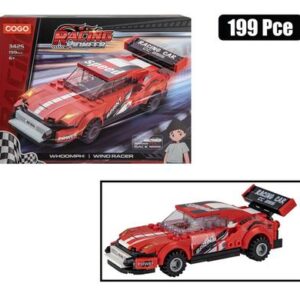 Building Blocks Cogo Racing Car 195-piece