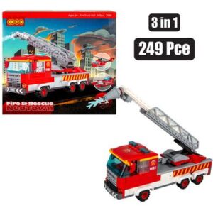 Building Blocks Cogo Fire 3in 1 249-piece