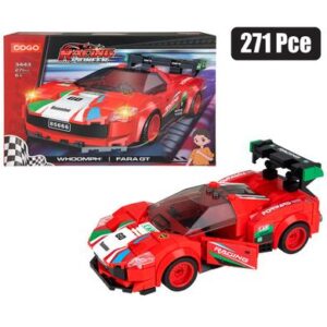 Building Blocks Cogo Racing Car 271-piece
