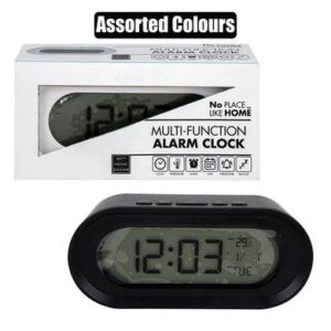 Clock Digital Table Alarm Colours – Assorted